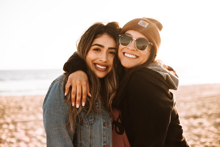 Photo reconnect with friends