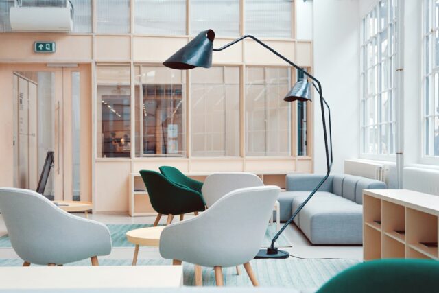 Photo smart office lighting setup