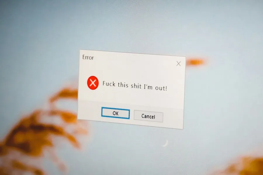 Photo common browser mistakes